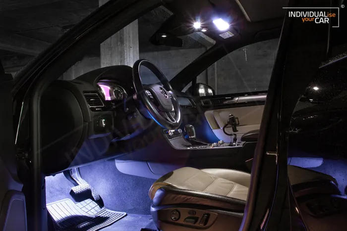 LED Innenraumbeleuchtung SET für VW Touareg II 7P - Cool-White